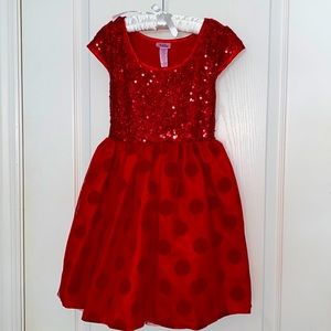 Justice Holiday dress